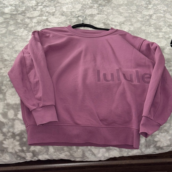 lululemon athletica Tops - Lululemon Purple Sweatshirt